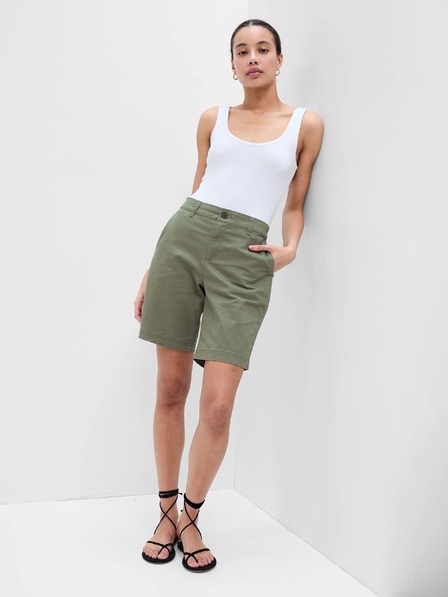 GAP Kraťasy twill mid rise GAP