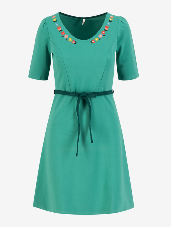 Blutsgeschwister Benzínové dámske šaty Blutsgeschwister