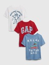 GAP Baby tričká Mix & Match, 3 ks GAP
