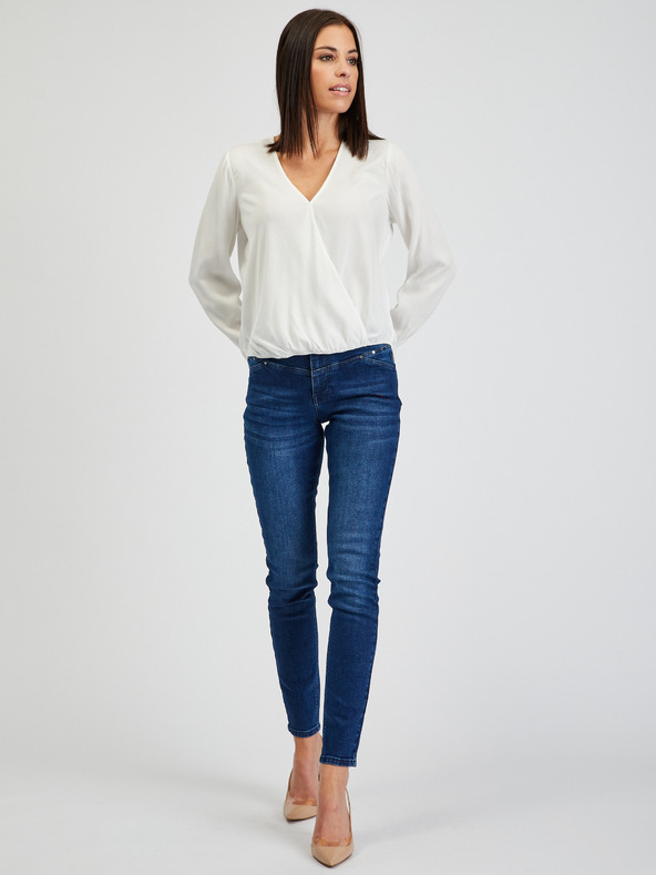 Orsay Biela dámska blúzka ORSAY