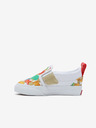 Vans Biele detské vzorované slip on tenisky VANS Haribo