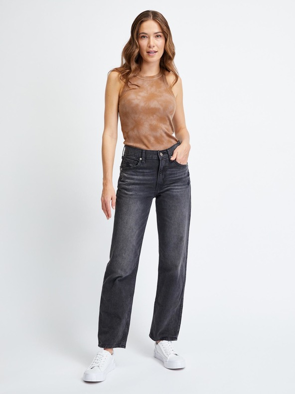 GAP Džínsy looseMid Rise Distressed '90s GAP
