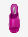 Steve Madden Tmavofialové dámske sandále na podpätku Steve Madden