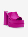 Steve Madden Tmavofialové dámske sandále na podpätku Steve Madden