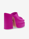 Steve Madden Tmavofialové dámske sandále na podpätku Steve Madden