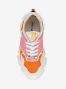 Steve Madden Bielo-oranžové dámske tenisky na platforme Steve Madden