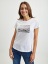 Pepe Jeans Biele dámske tričko Pepe Jeans Beatriz