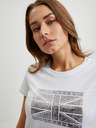 Pepe Jeans Biele dámske tričko Pepe Jeans Beatriz
