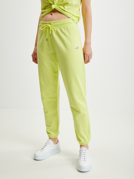 DKNY Svetlozelené dámske tepláky DKNY