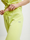 DKNY Svetlozelené dámske tepláky DKNY