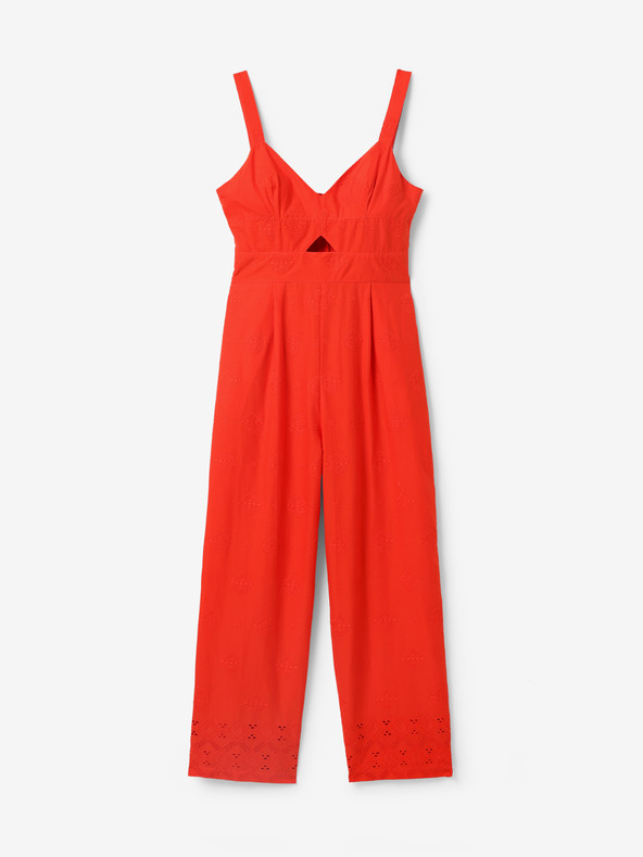 Desigual Červený dámsky overal Desigual Sandall