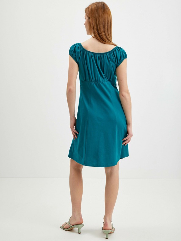 Orsay Petrolejové dámske šaty ORSAY