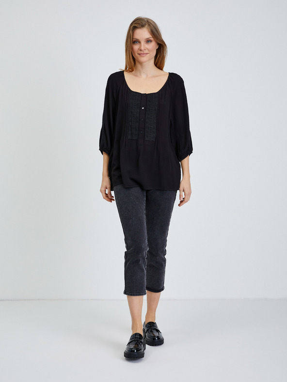 Orsay Čierna dámska blúzka ORSAY