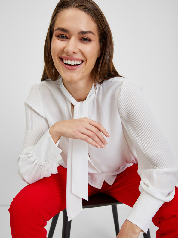 Orsay Biela dámska blúzka ORSAY