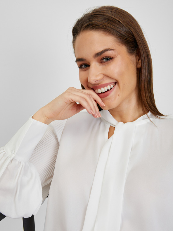 Orsay Biela dámska blúzka ORSAY