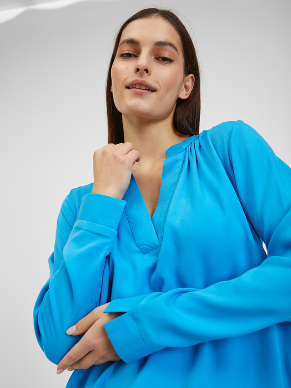 Orsay Modrá dámska blúzka ORSAY