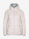 ALPINE PRO Dámska obojstranná hi-therm bunda ALPINE PRO MICHRA biela