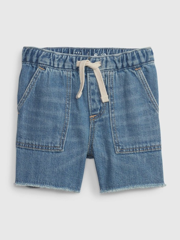 GAP Baby džínsové kraťasy Utility GAP