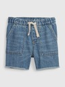 GAP Baby džínsové kraťasy Utility GAP
