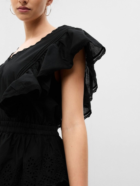 GAP Mini šaty s madeirou GAP