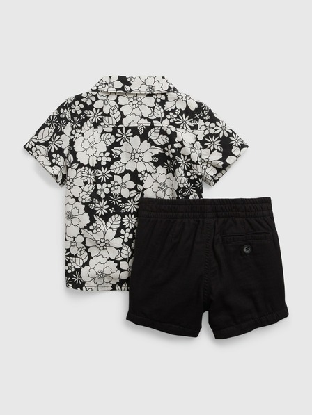 GAP Baby kvetovaný outfit set GAP