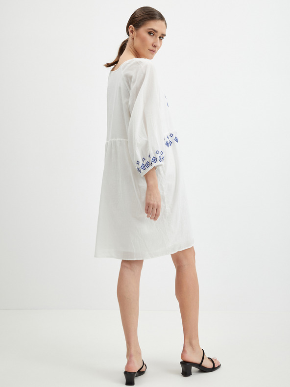 Orsay Biele dámske šaty ORSAY