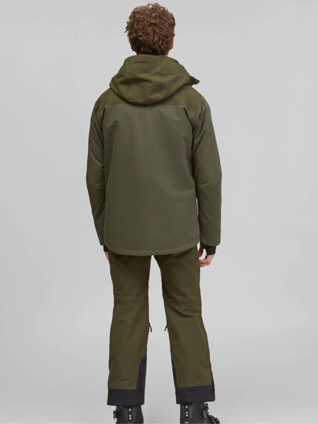 O'Neill Khaki pánska lyžiarska/snowboardová bunda O'Neill Utlty