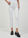 Orsay Biele skrátené skinny fit džínsy ORSAY