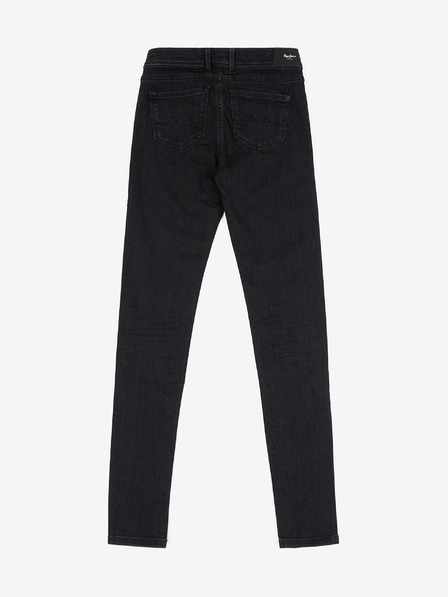 Pepe Jeans Čierne dámske slim fit džínsy Pepe Jeans
