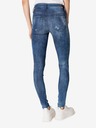 Diesel Diesel Modré dámske džínsy skinny fit Slandy