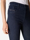 Diesel Diesel Slandy tmavomodré dámske orezané skinny fit džínsy