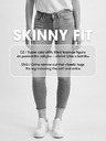 Diesel Diesel Slandy tmavomodré dámske orezané skinny fit džínsy