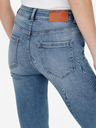 ONLY Modré dámske džínsy skinny fit s vyšívaným efektom ONLY Blush