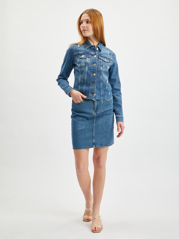 Orsay Modrá dámska džínsová bunda ORSAY