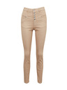 Orsay Béžové dámske skinny fit džínsy ORSAY