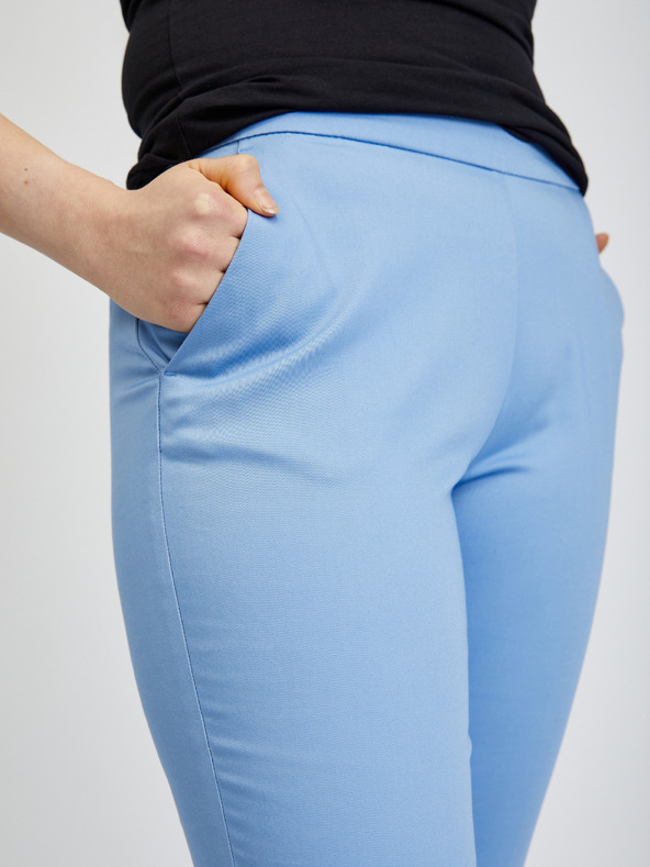 Orsay ORSAY svetlomodré dámske skrátené nohavice