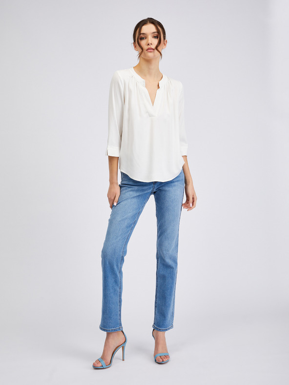 Orsay Biela dámska blúzka ORSAY