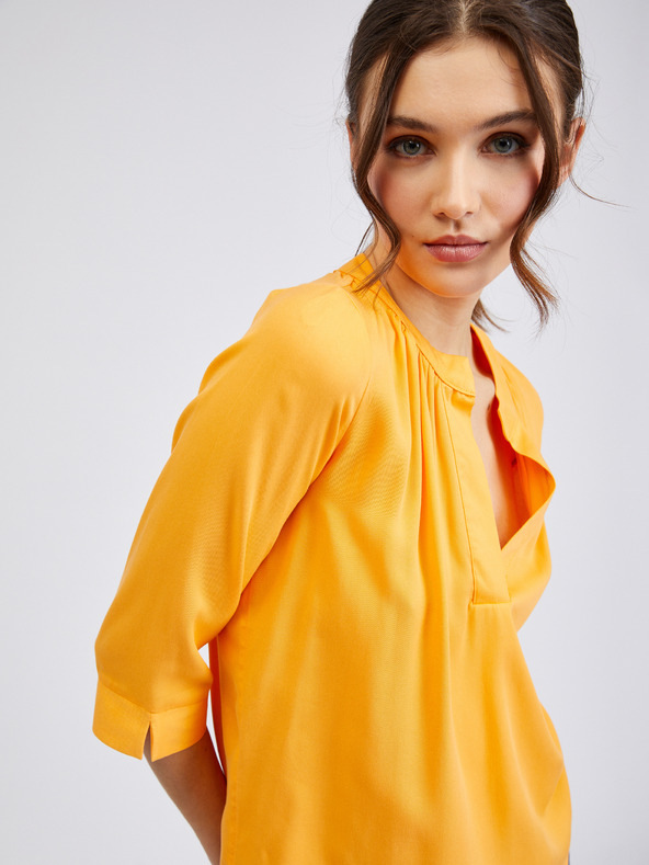 Orsay Oranžová dámska blúzka ORSAY