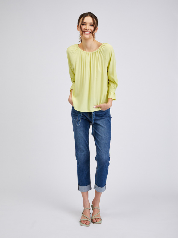 Orsay Svetlo zelená dámska blúzka ORSAY