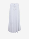 Orsay Biela dámska maxi sukňa ORSAY