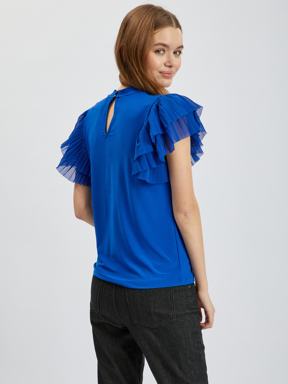 Orsay Modrá dámska blúzka ORSAY