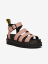 Dr. Martens Ružové dámske sandále Dr. Martens Blaire Platform Sandals
