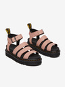 Dr. Martens Ružové dámske sandále Dr. Martens Blaire Platform Sandals