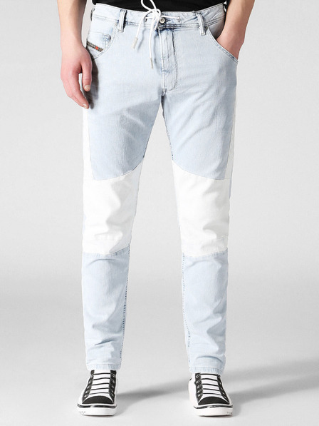 Diesel Svetlomodré pánske slim fit džínsy Diesel Krooley