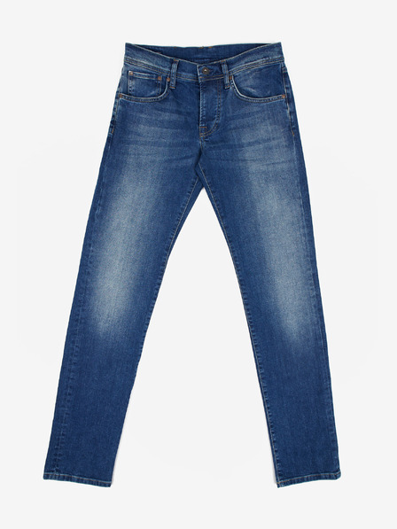 Pepe Jeans Tmavomodré pánske slim fit džínsy Pepe Jeans Cane