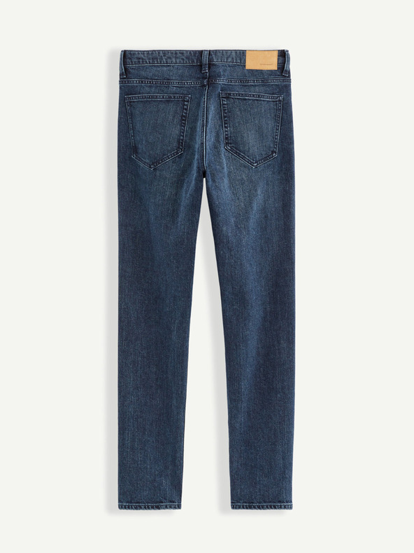 Celio Tmavomodré pánske slim fit džínsy Celio C25 Bostone