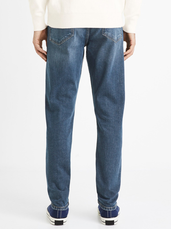 Celio Modré pánske slim fit džínsy Celio C25 Dofasol