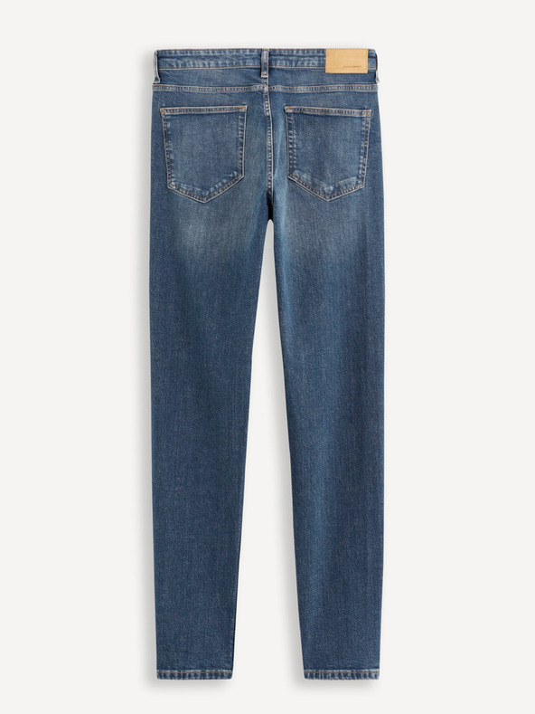 Celio Modré pánske slim fit džínsy Celio C25 Dofasol