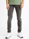 Celio Tmavosivé pánske džínsy slim fit strihu Celio C25 Dosley25