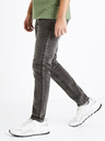 Celio Tmavosivé pánske džínsy slim fit strihu Celio C25 Dosley25